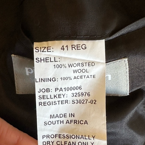 Pierre Cardin | Vintage 100% Worsted Wool Sports Coat Blazer - Picture 7 of 9